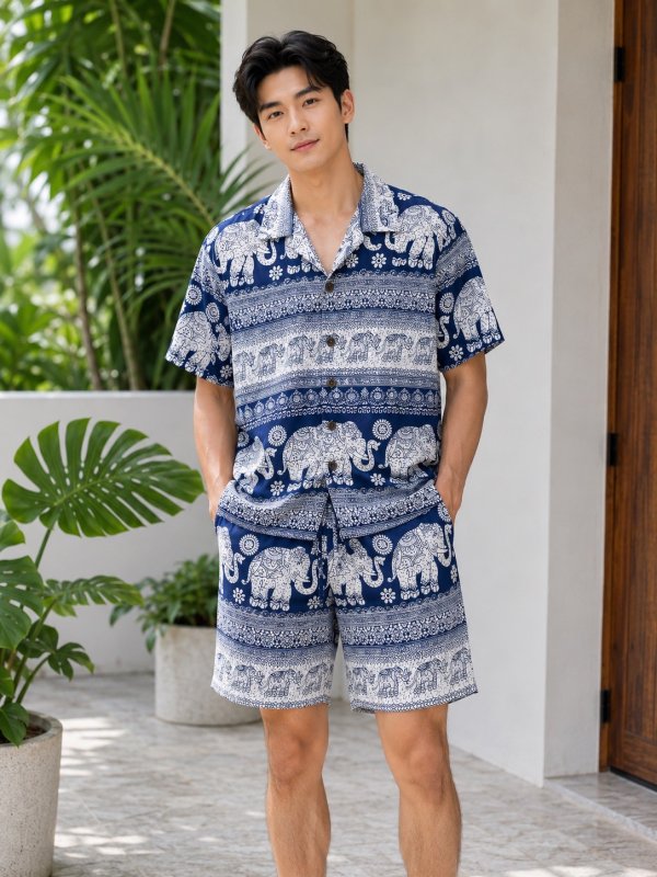 ชุดเซ็ต ผู้ชาย ขาสั้น